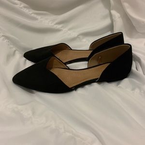 NWOT Old Navy Black D’Orsay Flats